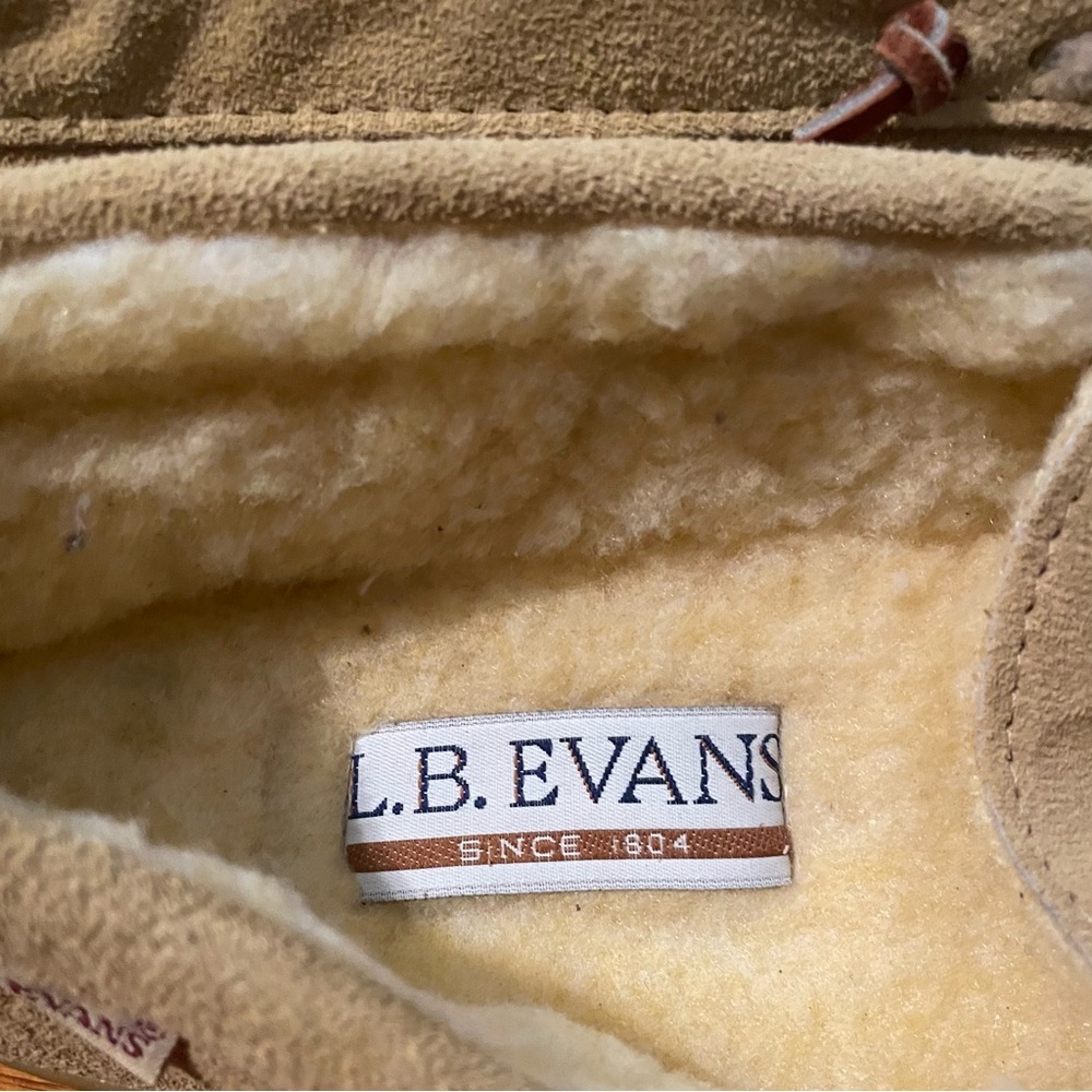 L.B.Evans Cozy Slippers Woman’s Size 9 Made in USA - Picture 3 of 8